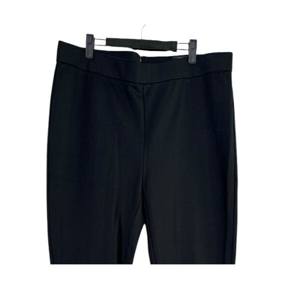 NWT J.Crew Any Day Pixie Ponte Stretch Hybrid Legging Pant XXL Zip Back Up Black - Picture 3 of 14